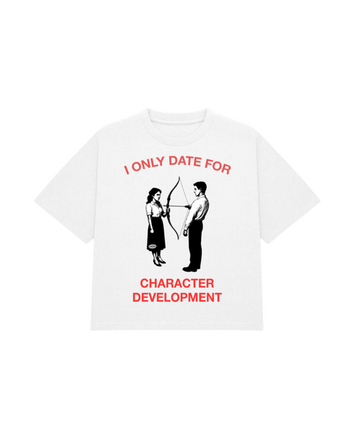DATE TEE IN WHITE