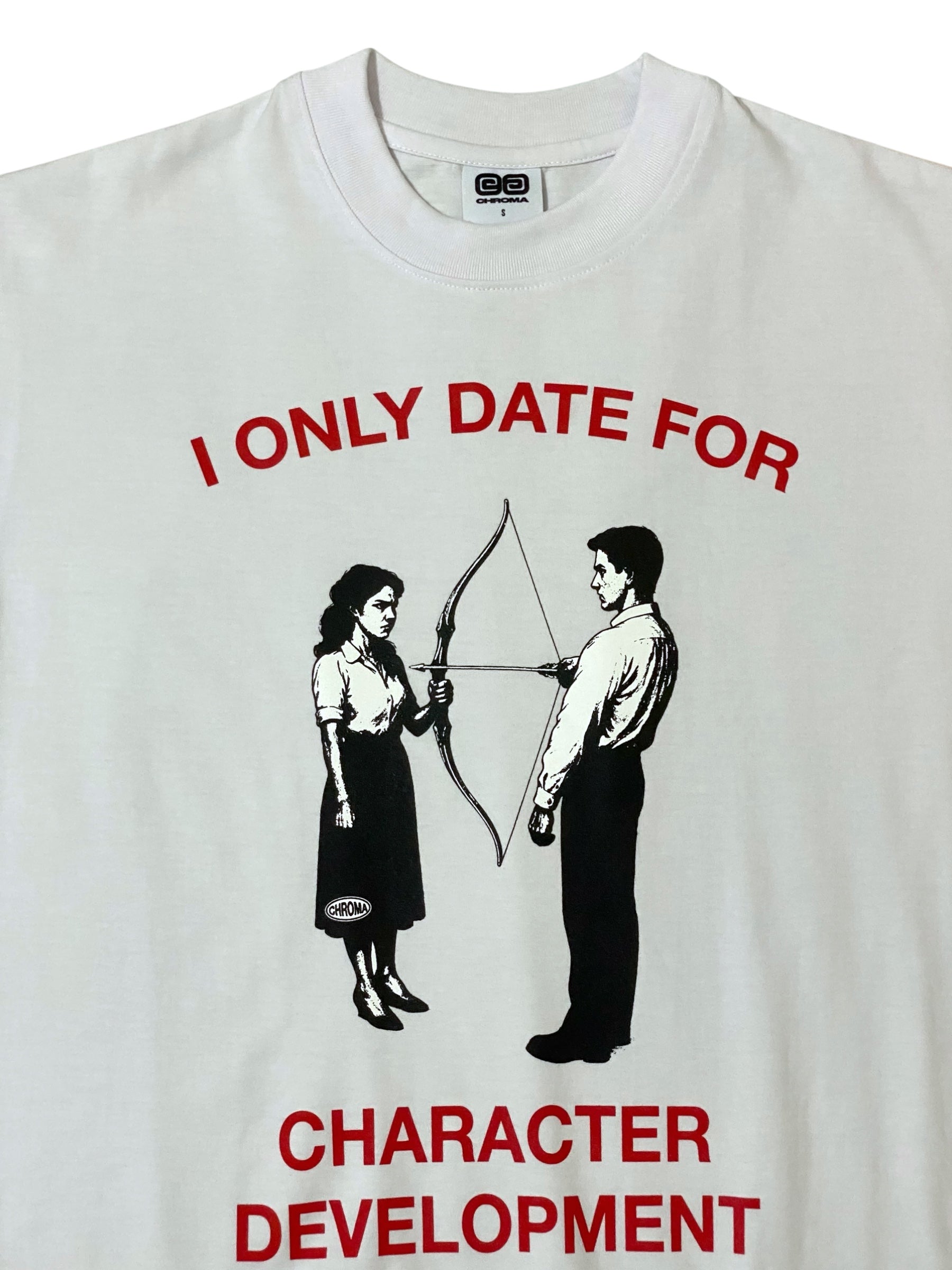 DATE TEE IN WHITE