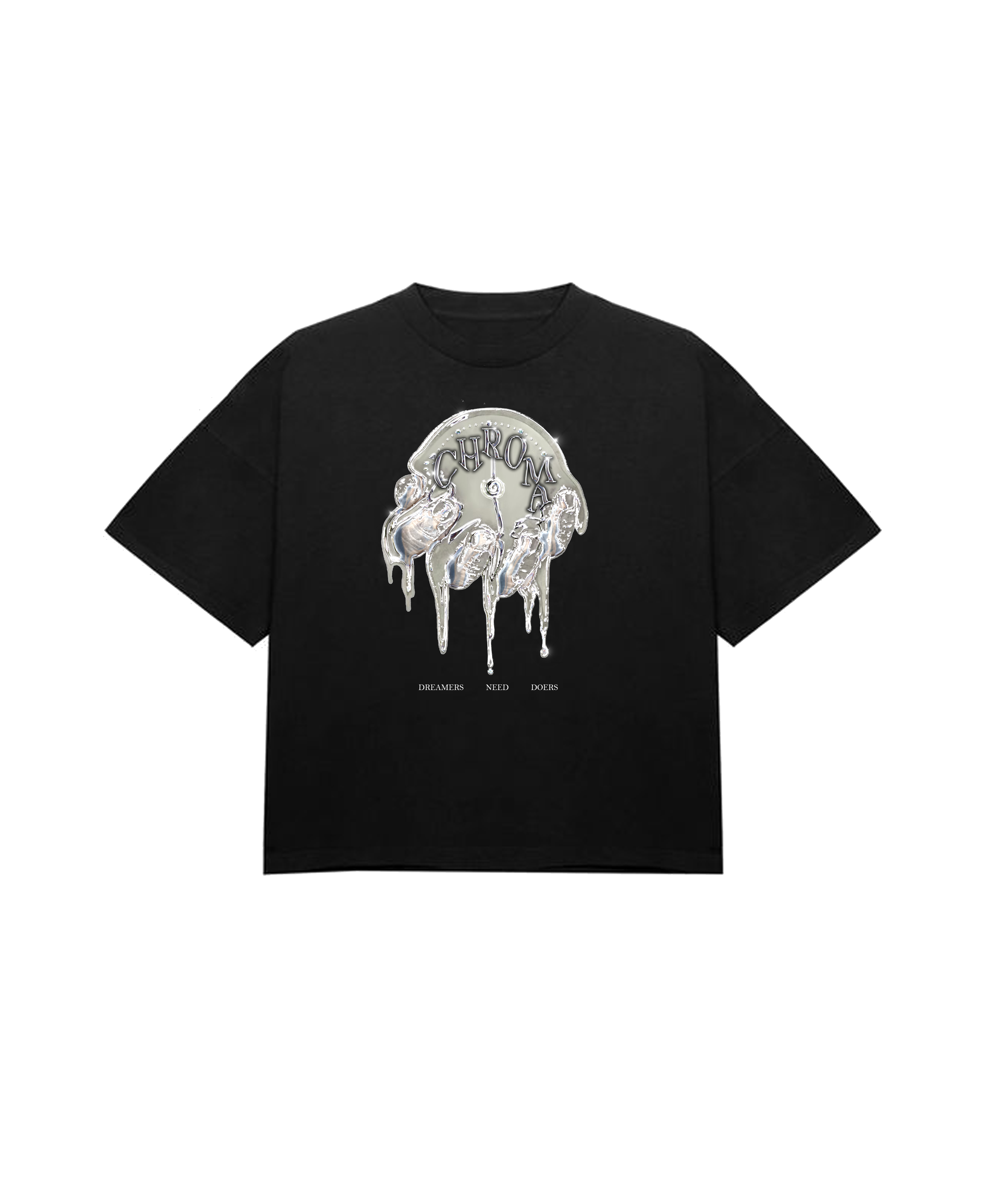 DND TEE IN BLACK