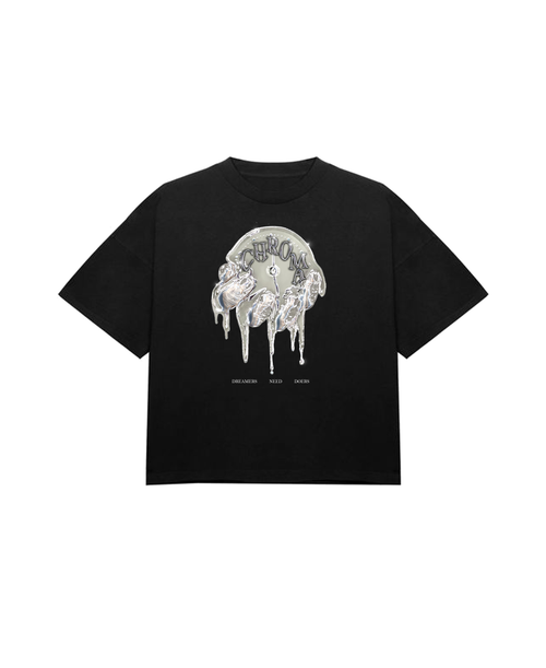 DND TEE IN BLACK